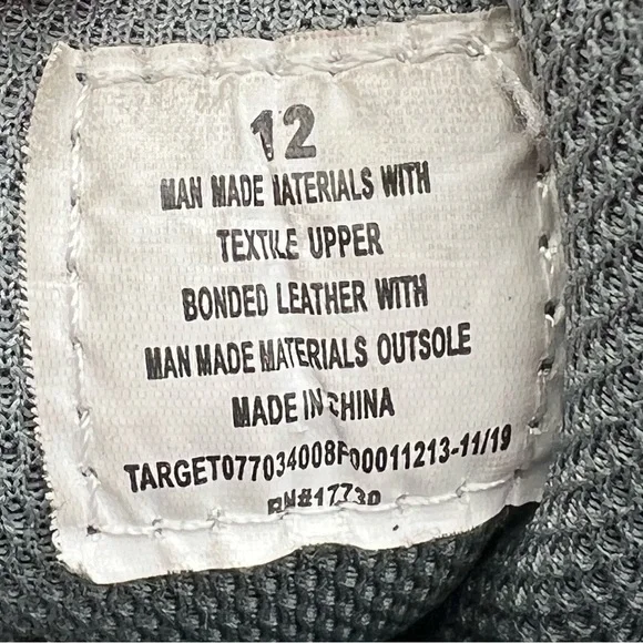 Cat & Jack Gray Shark Hook And Loop Sneakers Size 12 Toddler Boy's - Picture 4 of 9